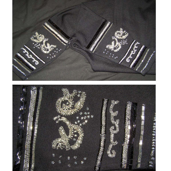 New Vintage LIZ CLAIBORNE Sweater Dress M/L 8-12 - Picture 7 of 8